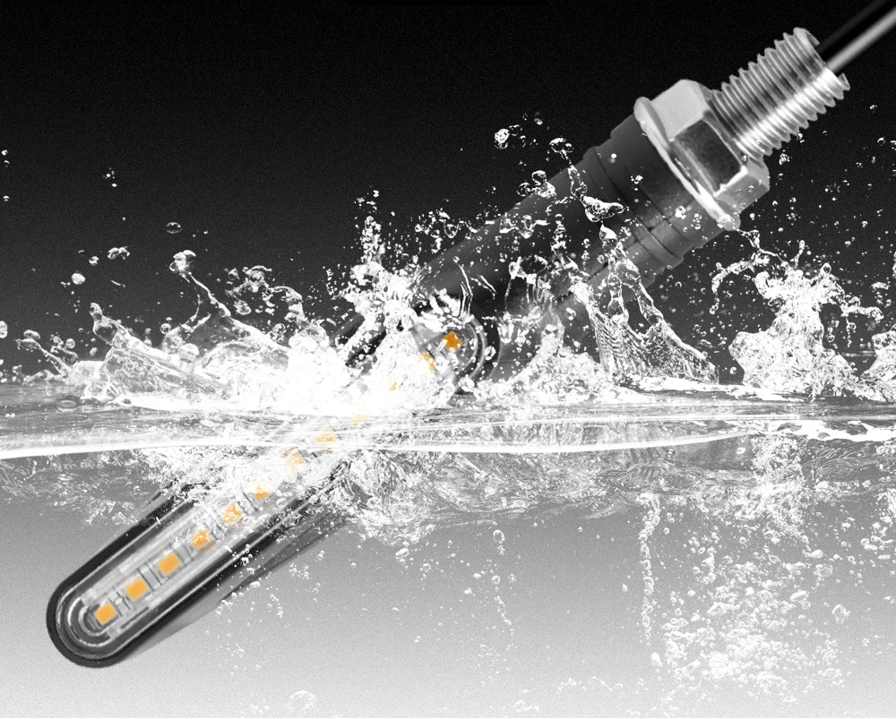 Lumirex LED blinklys motorcykel 12V fleksibel indikatorlys