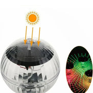 LumiFloat lampa solarna – pływająca lampa LED do basenu i oczka wodnego