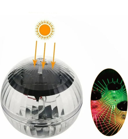 LumiFloat lampa solarna – pływająca lampa LED do basenu i oczka wodnego