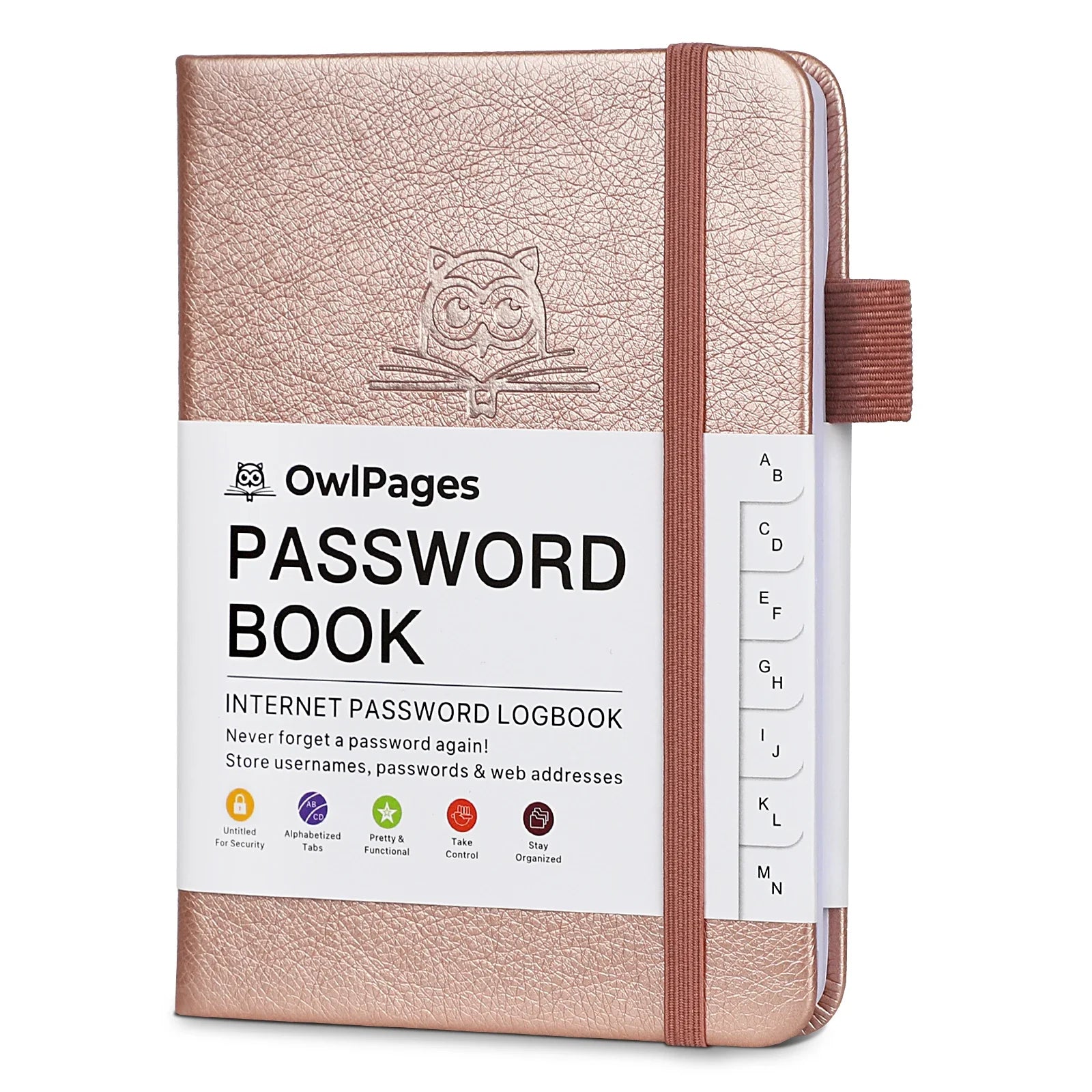 Passivora passwordbog – organisationsbog med alfabetiske registre