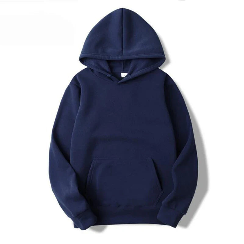 Classic Navy Hoodie – Unisex Basic