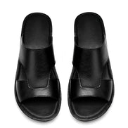 Solviro sandaler herre sommer flad sål slip-on design