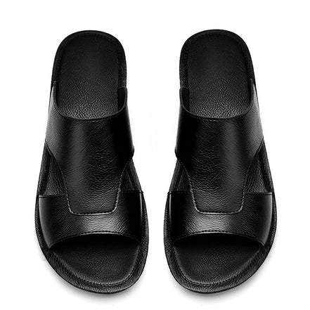 Solviro sandaler herre sommer flad sål slip-on design