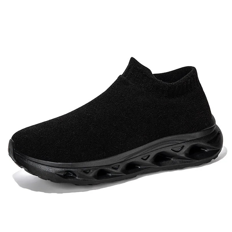 Arvion Unisex Slip-On Sneakers med Mesh Overdel