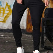 Torvian herrejeans med lige ben og medium talje