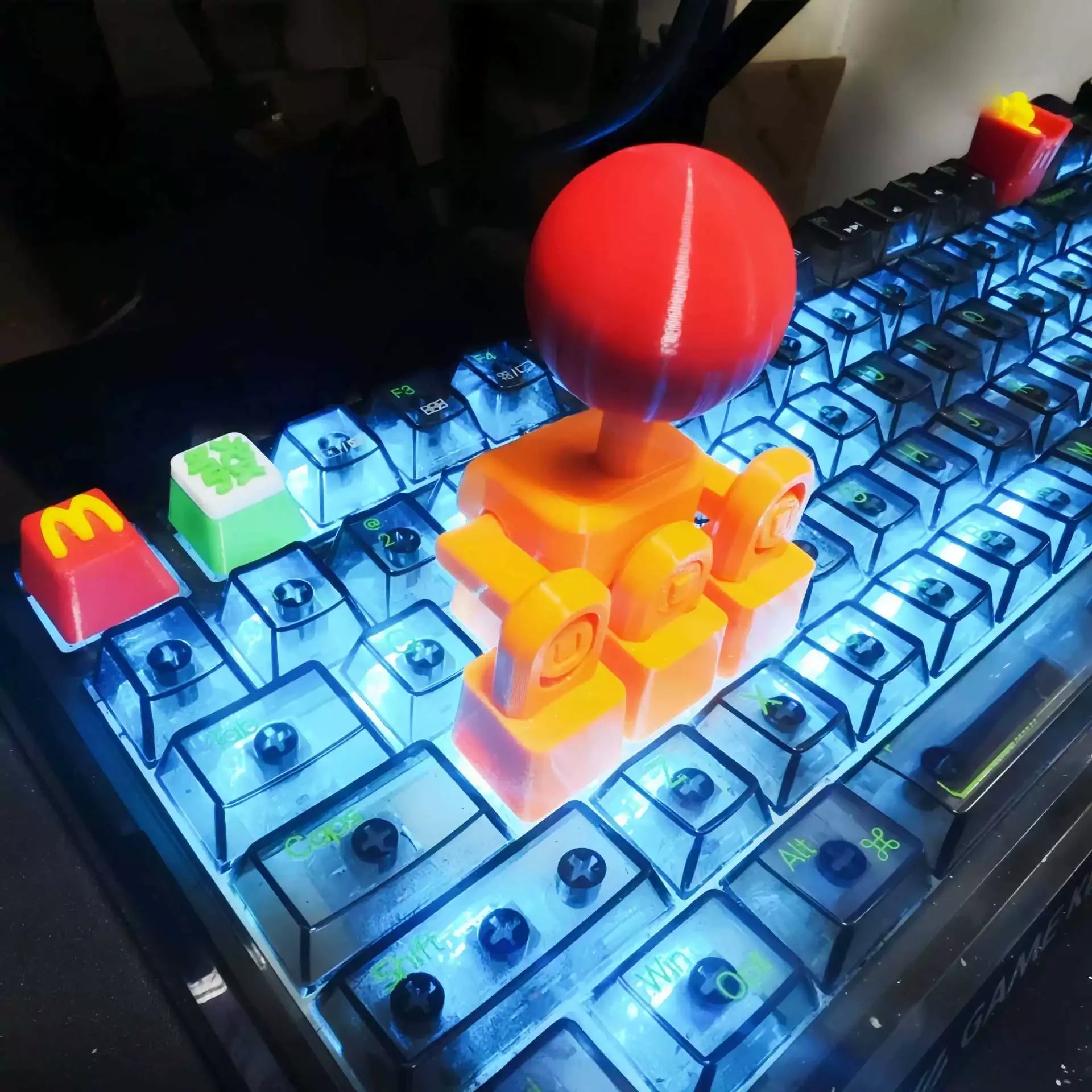 3D tastatur-joystick til gaming med 4-vejs styring – AxisCore