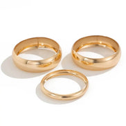Aveline Bangle Sæt – 3-delt metalarmring-sæt