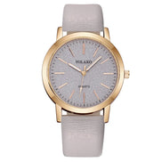 Virello Classic armbåndsur med læderrem