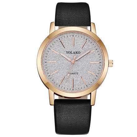 Virello Classic armbåndsur med læderrem