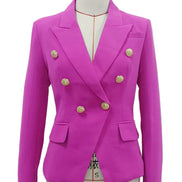 Camille Slimfit Blazer – Klassisk dobbeltradet dameblazer