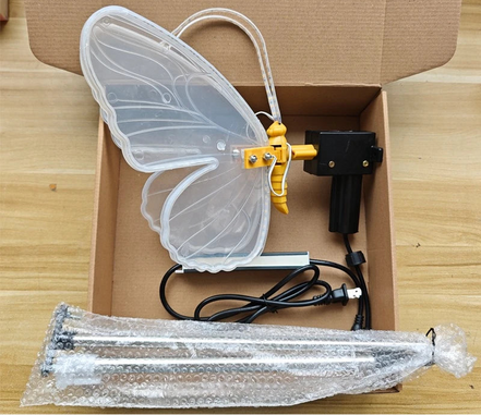 Dekoracyjna lampa LED w kształcie motyla z ruchem – Papiloria