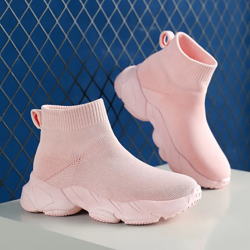 Aerixo børnesneakers med åndbart overmateriale og fleksibel sål