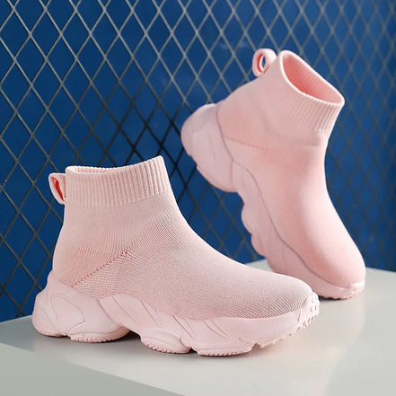 Aerixo børnesneakers med åndbart overmateriale og fleksibel sål