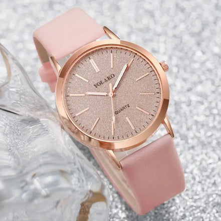 Virello Classic armbåndsur med læderrem