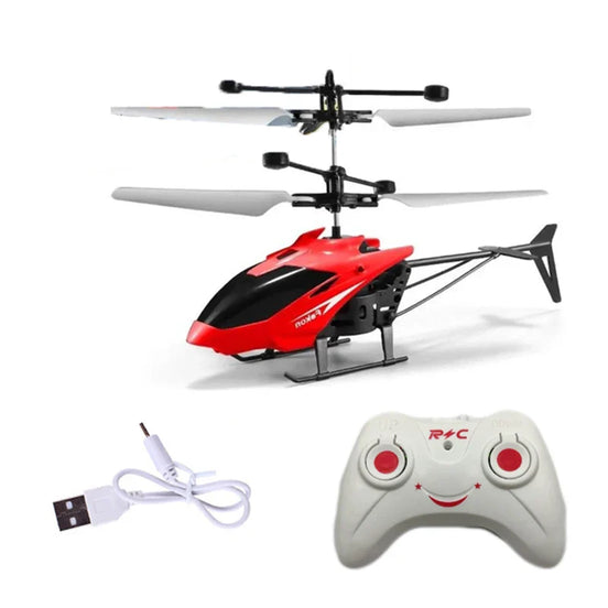 Aeriqo minihelikopter – genopladelig RC-helikopter til indendørs og udendørs brug