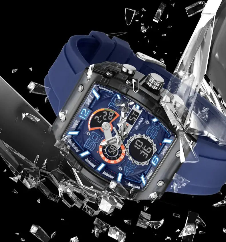 Kaviro Sport Watch – Digitalt dual-display ur med 5 ATM vandafvisning