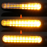 Lumirex LED blinklys motorcykel 12V fleksibel indikatorlys