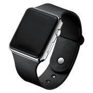 LumoTrack LED digital armbåndsur med silikonerem