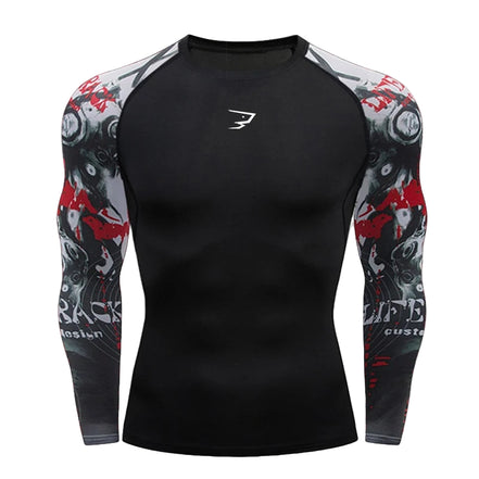 Harron Herre Longsleeve – Komfort og Bevægelsesfrihed til Træning
