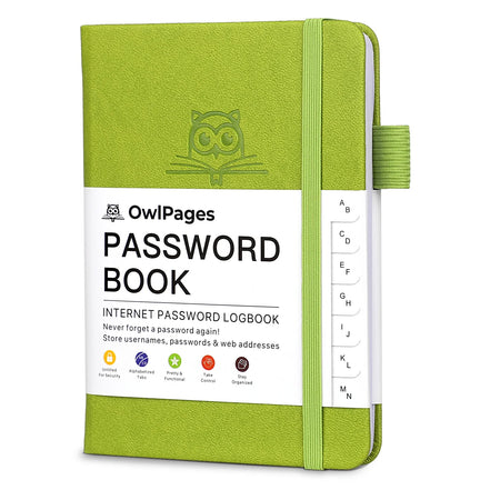 Passivora passwordbog – organisationsbog med alfabetiske registre