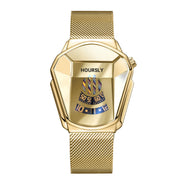 Ravion Steel Quartz Watch – Vandafvisende herreur med rustfri stålkæde