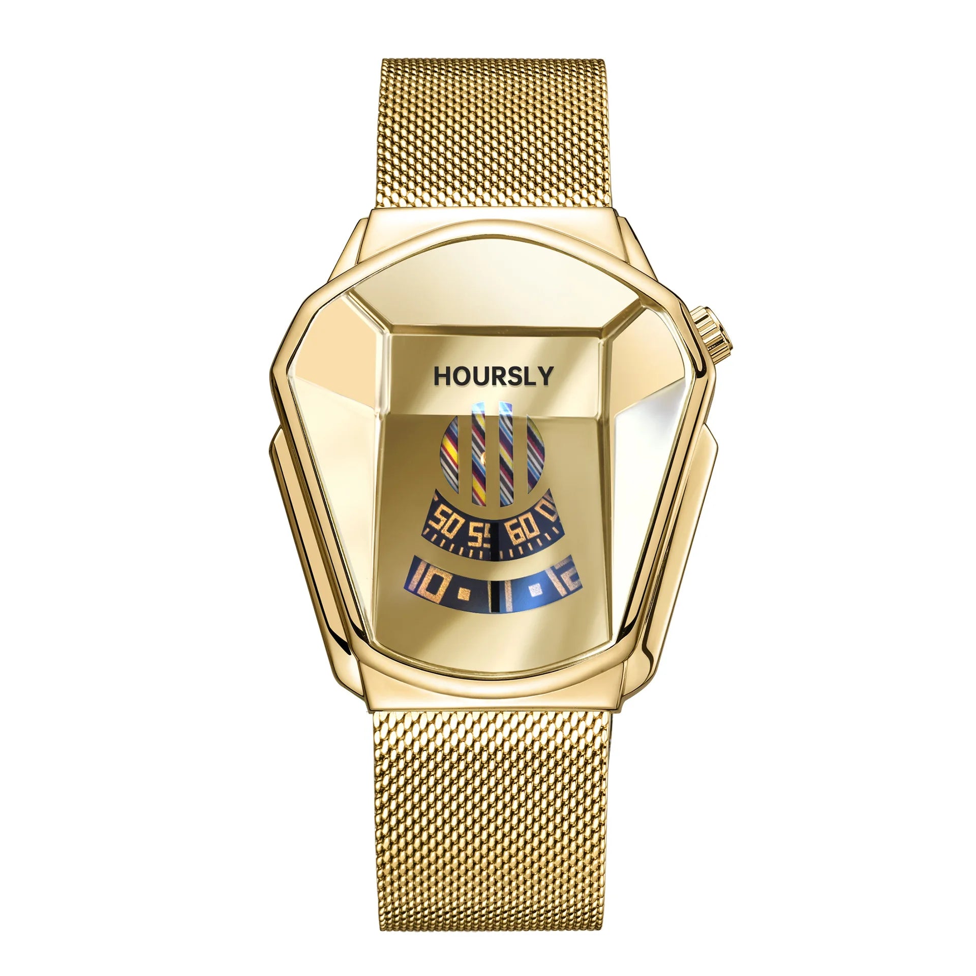 Ravion Steel Quartz Watch – Vandafvisende herreur med rustfri stålkæde