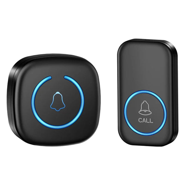 Zenvora Mini Trådløs Dørklokke 300m med 60 Melodier