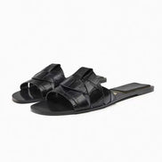 Lunessa dámské sandály – slip-on sandály s mašlí