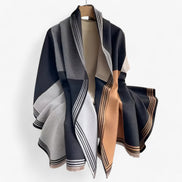 Velira tørklæde til kvinder med geometrisk mønster og oversized design