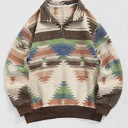RetroEthno Knit – Unisex Striktrøje