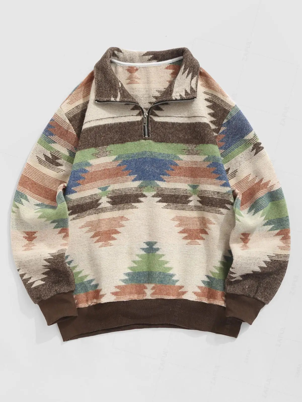 RetroEthno Knit – Unisex Striktrøje