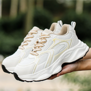 Sorella Komfortable Sneakers til Kvinder med Platformsål
