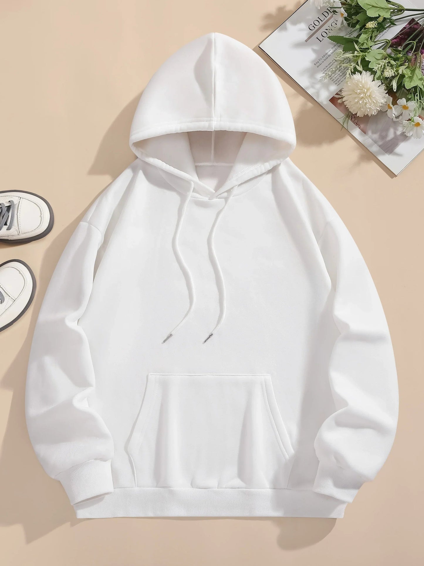 Sunbeam Hoodie – Oversized Unisex med Backprint