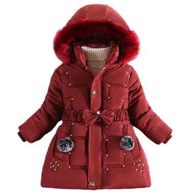 Sia Vinterjakke til Piger med Hætte