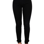 Højtaljede slim jeans