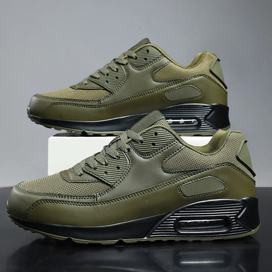 Orvex unisex sneakers i tekstil med snørelukning og profileret gummisål