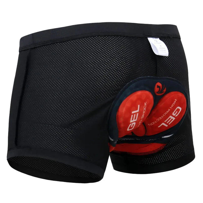 Cykelshorts med gelpolstring og elastisk pasform – shorts til landevej og træning – Velcronix