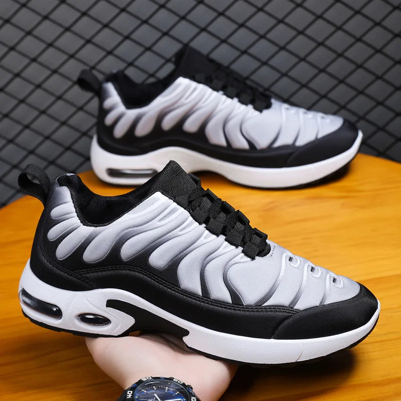 Torvex unisex sneakers med snørelukning – sko i tekstil med gummisål
