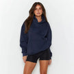 Classic Navy Hoodie – Unisex Basic