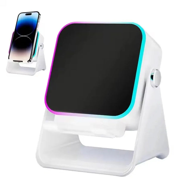 Bluetooth-højttaler med mobilholder og RGB-lys – Sonavue