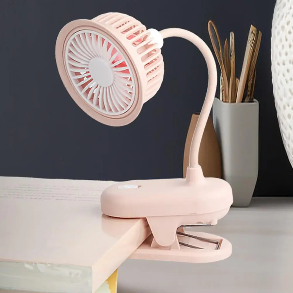 USB klipový ventilátor s 360° flexibilním krkem – AirClixa