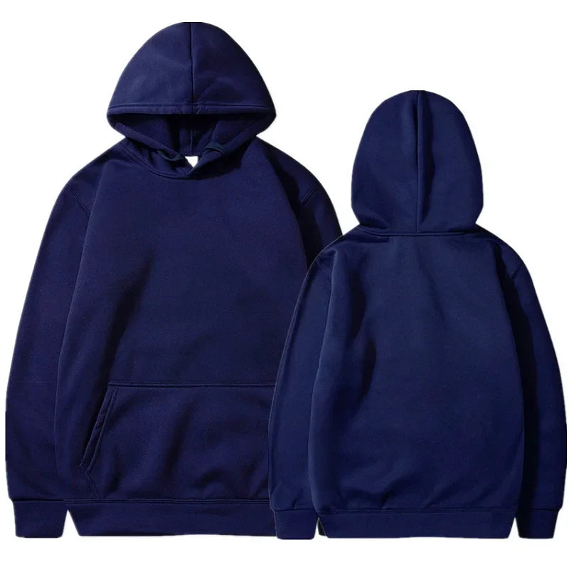 Classic Navy Hoodie – Unisex Basic