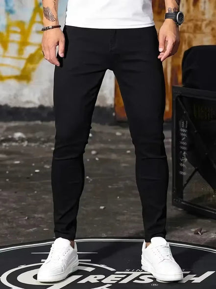Torvian herrejeans med lige ben og medium talje