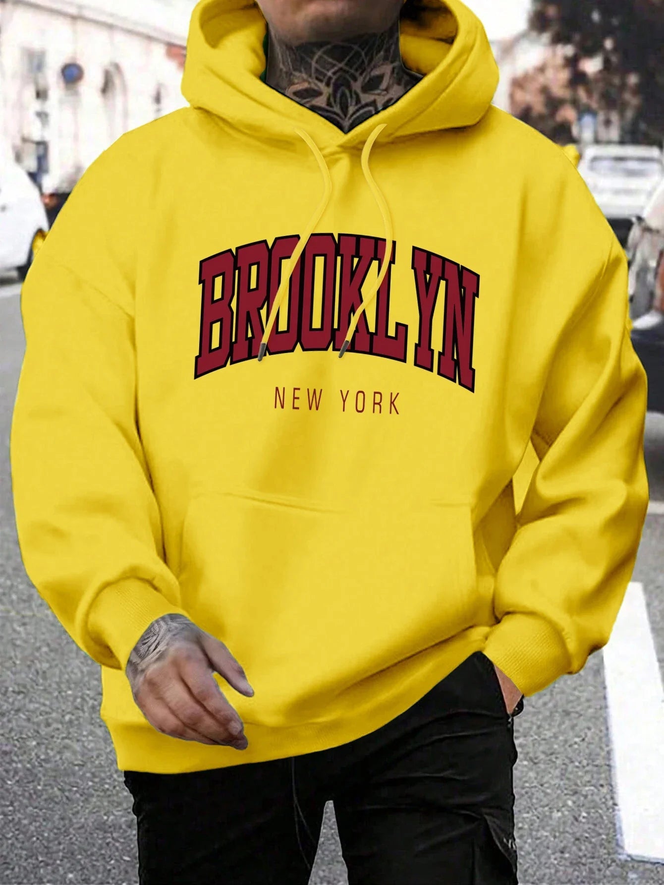 Brooklyn Hoodie – Unisex Oversized