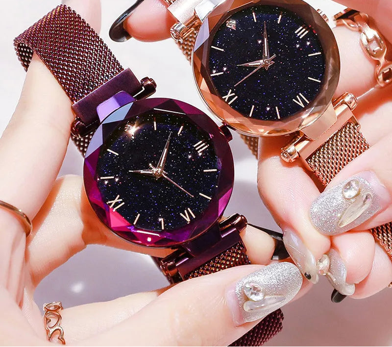 Velara dameur med stjernehimmel-design