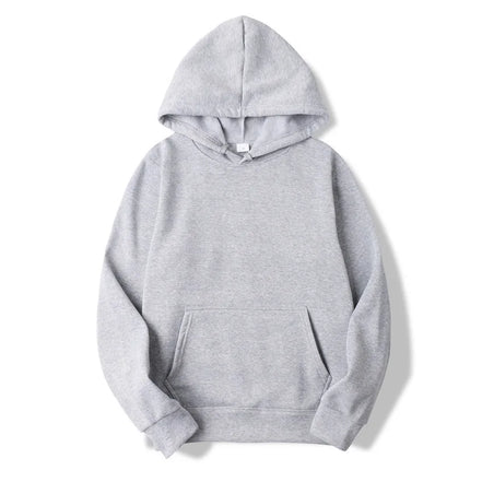 Wilor hættetrøje til mænd og kvinder – afslappet ensfarvet sweatshirt
