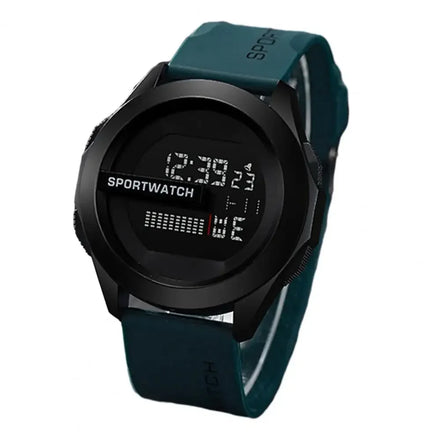 Velcronix Sport LED armbåndsur med digital visning og silikonerem