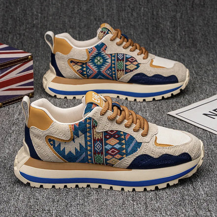 Selvara Unisex Sneakers med Snøring og Mesh