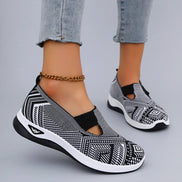 Virexa sneakers med udskæringsdesign og print