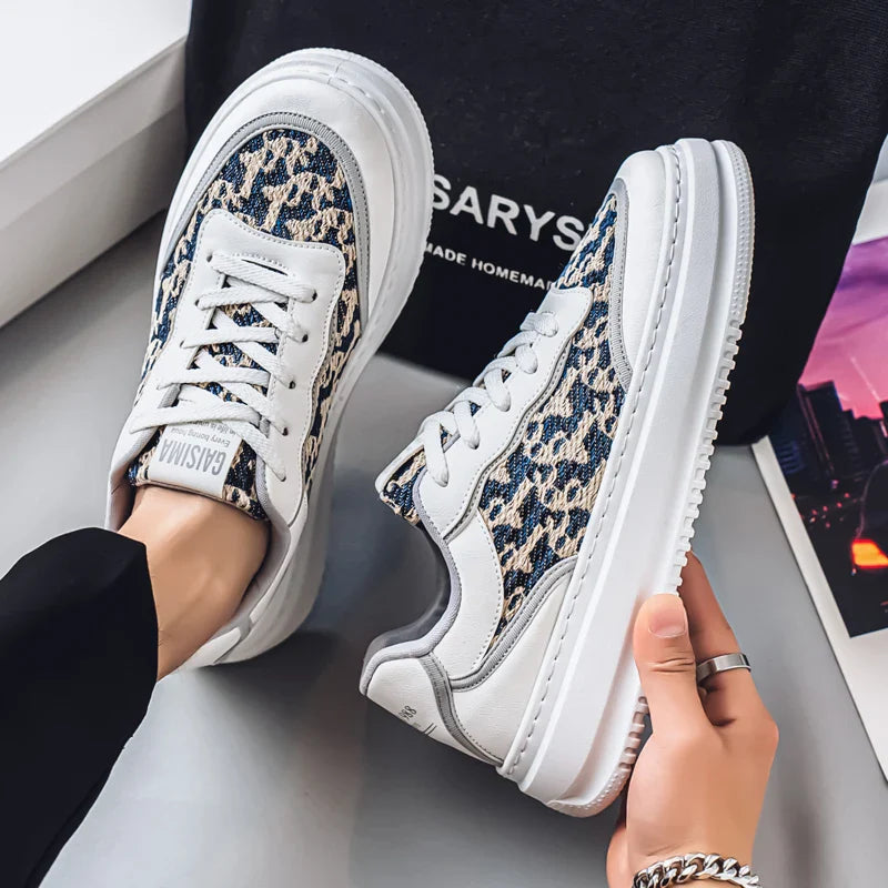 Aervox herre sneakers – mesh sneakers med kraftig sål og snørelukning